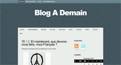 Desktop Screenshot of a-demain.fr